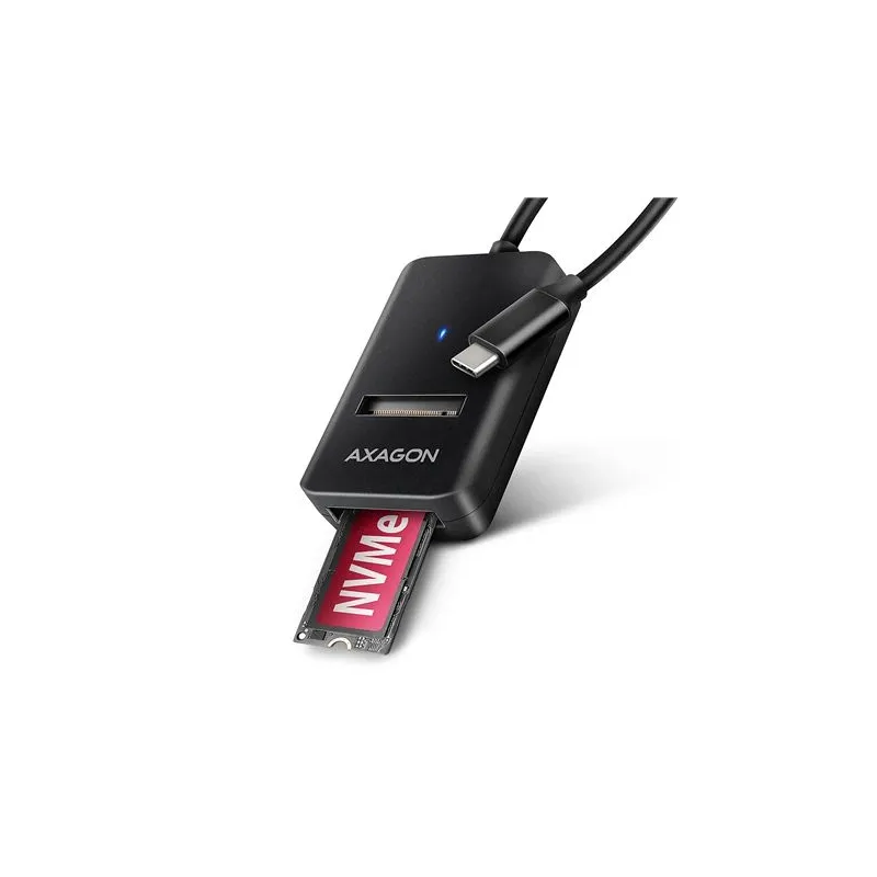 Ssd acc adapter usb-c-m.2-10gbps 0.1m adm2-cm axagon