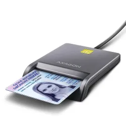 Card reader flat smartcard-id-usb2.0 1.3m cre-sm3t axagon
