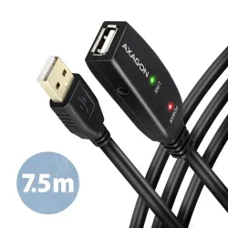 Cable usb2.0 a-m-a-f active-7m adr-207 axagon