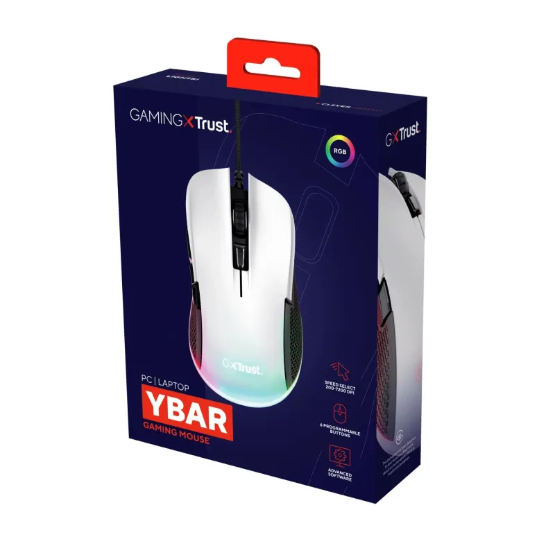 Mouse usb optical gxt922w ybar-24485 trust