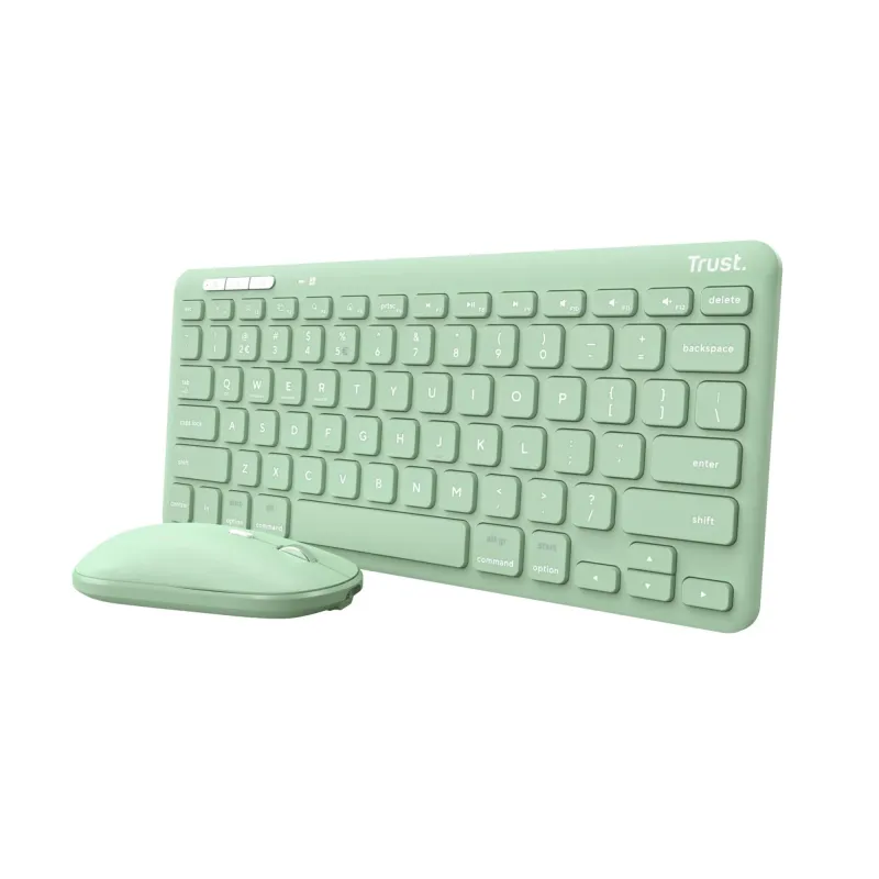 Keyboard +mouse wrl lyra-green 24942 trust
