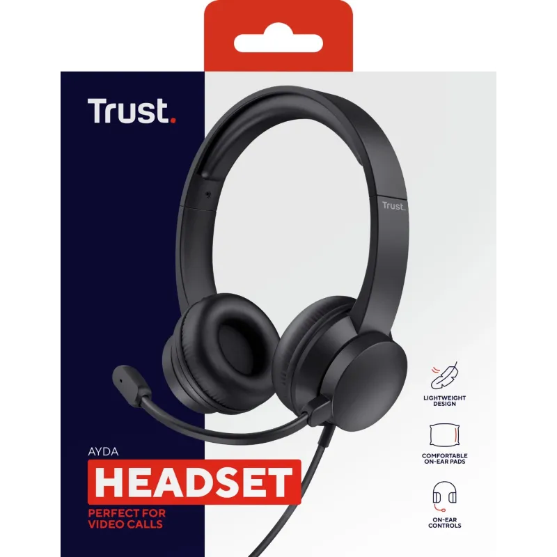 Headset ayda pc 3.5mm-25087 trust
