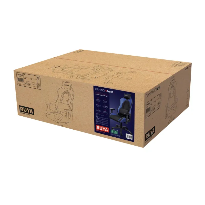 Gaming chair gxt 714b ruya-blue 25131 trust