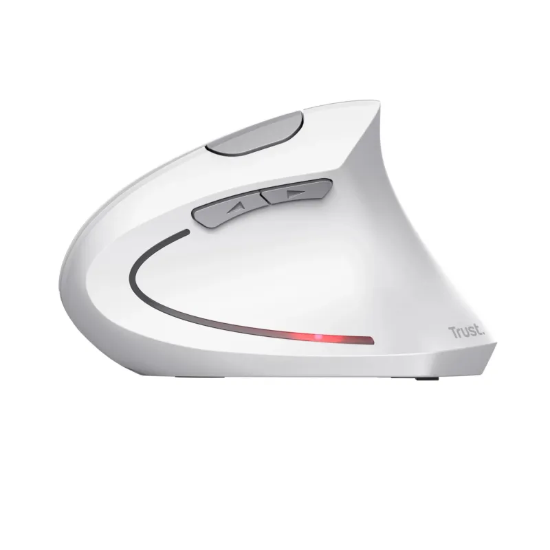Mouse usb optical wrl verto-ergonomic white 25132 trust