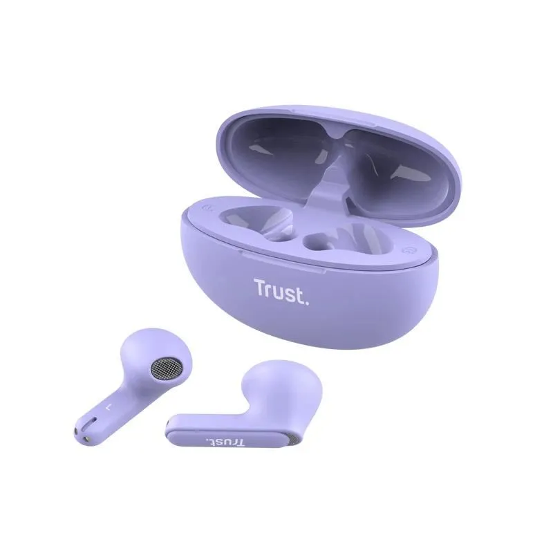 Headset earphones yavi bt enc-purple 25299 trust