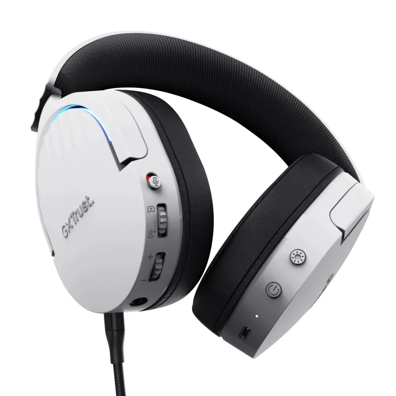 Headset wrl gxt491w fayzo-wht 25304 trust