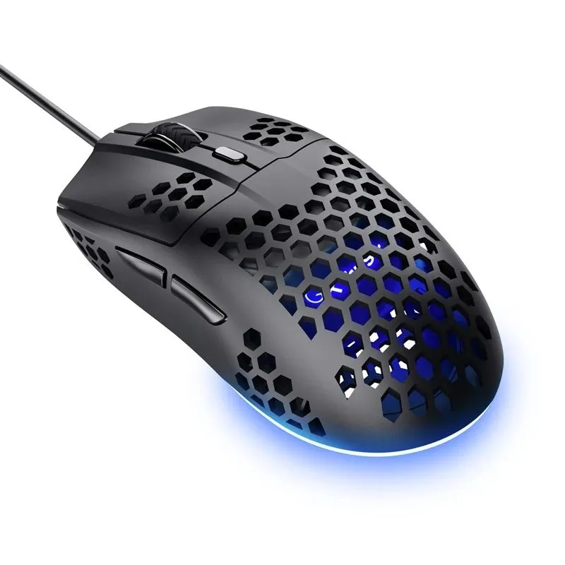 Mouse usb optical gxt928 helox-lightweight blk 25306 trust