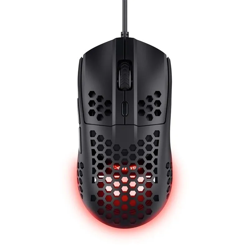 Mouse usb optical gxt928 helox-lightweight blk 25306 trust