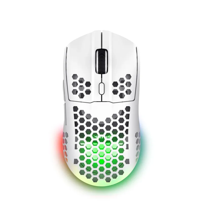 Mouse usb optical wrl gxt929w-helox lightw white 25390 trust