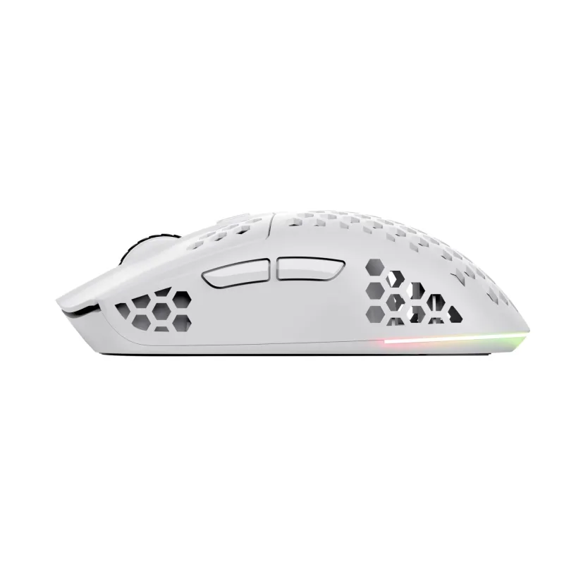 Mouse usb optical wrl gxt929w-helox lightw white 25390 trust