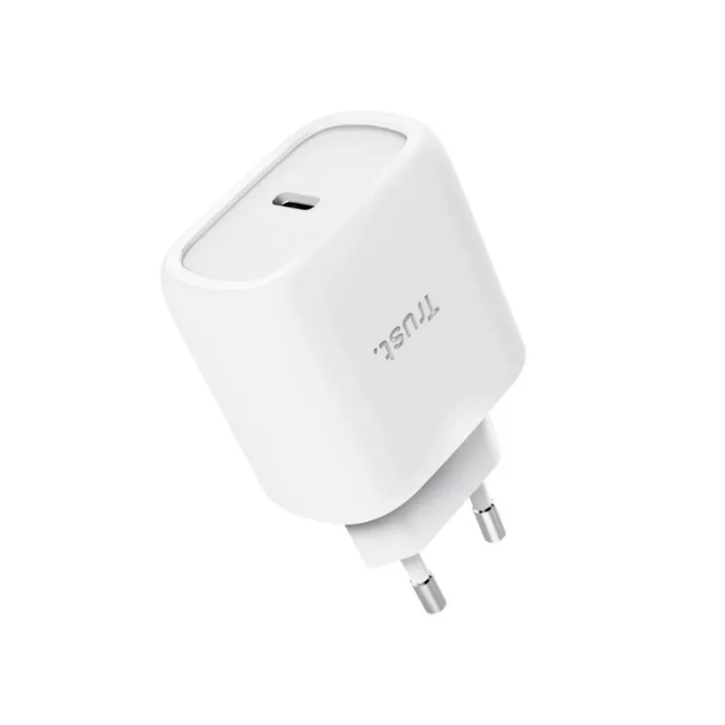 Mobile charger wall maxo 45w-usb-c white 25522 trust