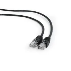 Patch cable cat5e utp 0.5m-black pp12-0.5m-bk gembird