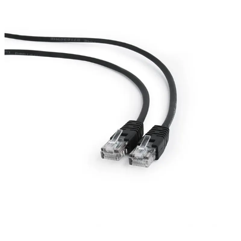 Patch cable cat5e utp 10m-black pp12-10m-bk gembird