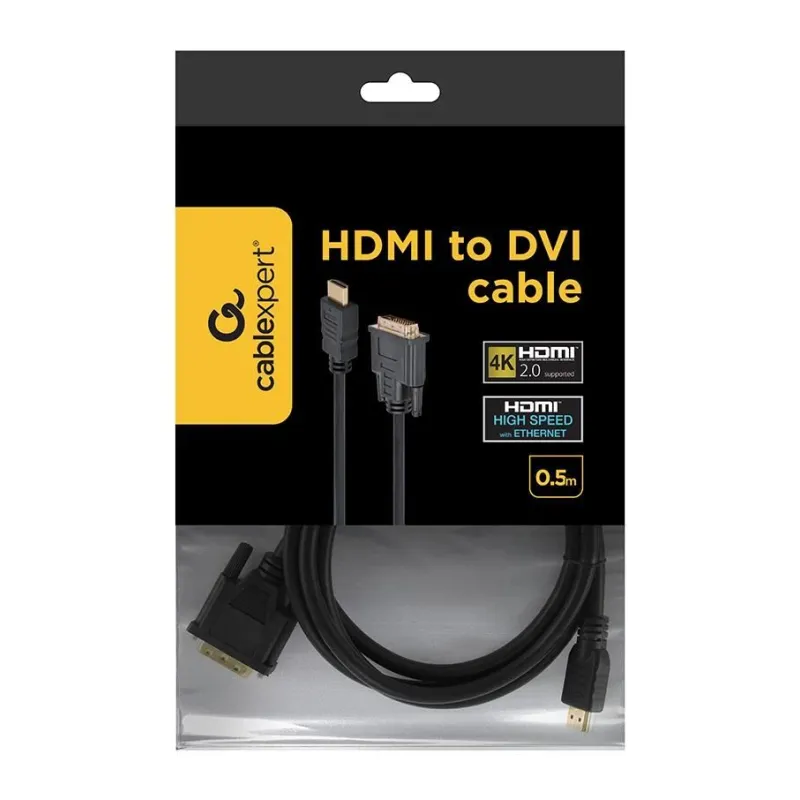 Cable hdmi to dvi 1.8m-bulk cc-hdmi-dvi-6 gembird