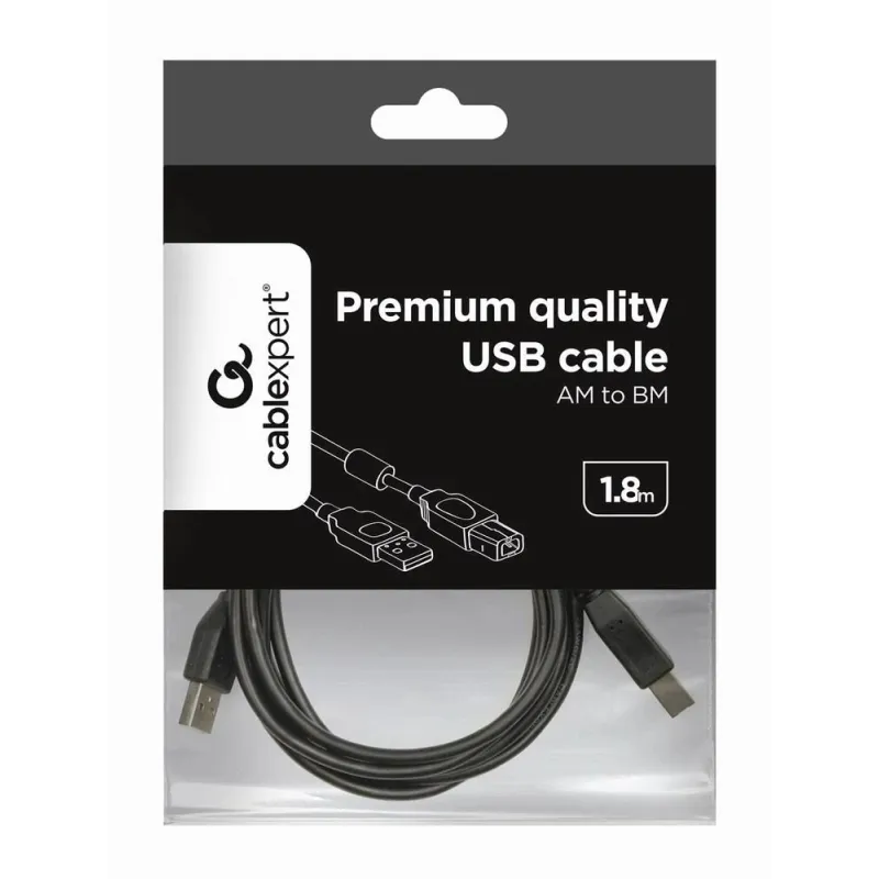 Cable usb2 am-bm 1.8m-ccf-usb2-ambm-6 gembird