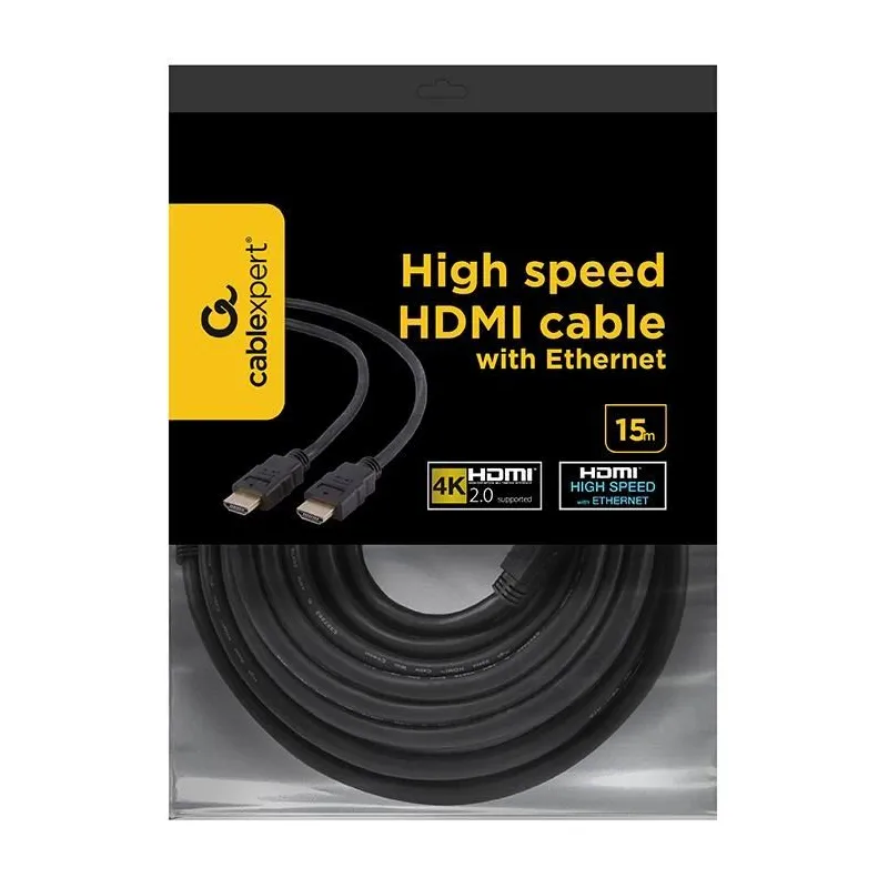Cable hdmi-hdmi 15m v2.0 blk-cc-hdmi4-15m gembird
