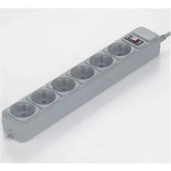 Protector power surge 1.8m-6outl spg6-b-6c gembird