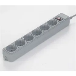 Protector power surge 3m-6outl spg6-b-10c gembird
