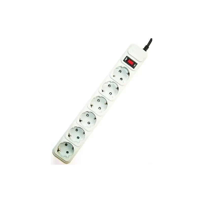 Protector power surge 3m-6outl spg6-b-10c gembird