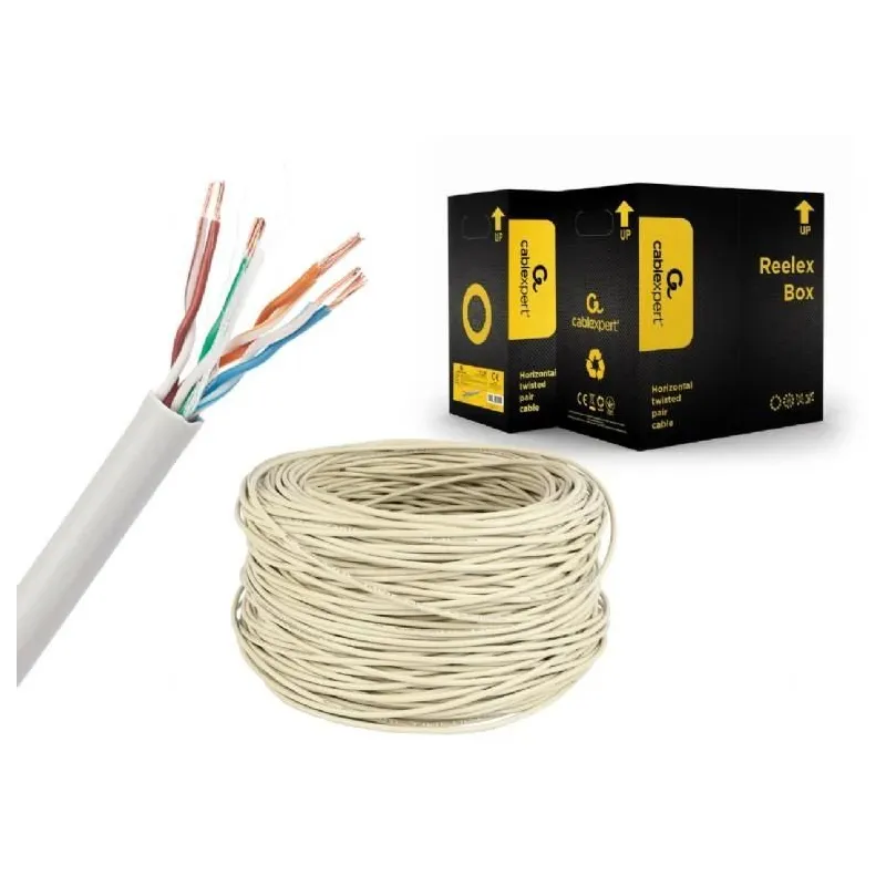 Cable cat5e utp 305m gray-upc-5004e-l gembird