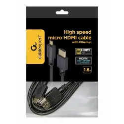 Cable hdmi-micro hdmi 1.8m-v.2.0 blk cc-hdmid-6 gembird