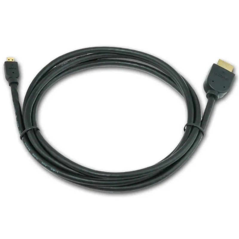 Cable hdmi-micro hdmi 1.8m-v.2.0 blk cc-hdmid-6 gembird