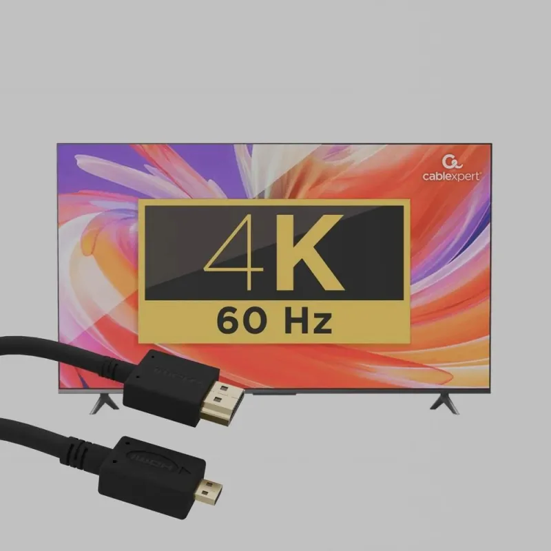 Cable hdmi-micro hdmi 3m v.2.0-blk cc-hdmid-10 gembird