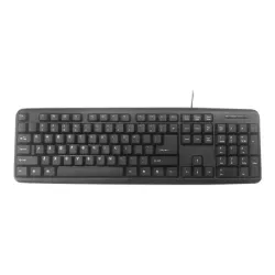 Gembird - KB-U-103-RU - Standard - Wired - EN-RU - 1.4 m - Black - 424 g