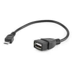 Cablexpert USB OTG AF to Micro BM cable, 0.15 m - Cablexpert