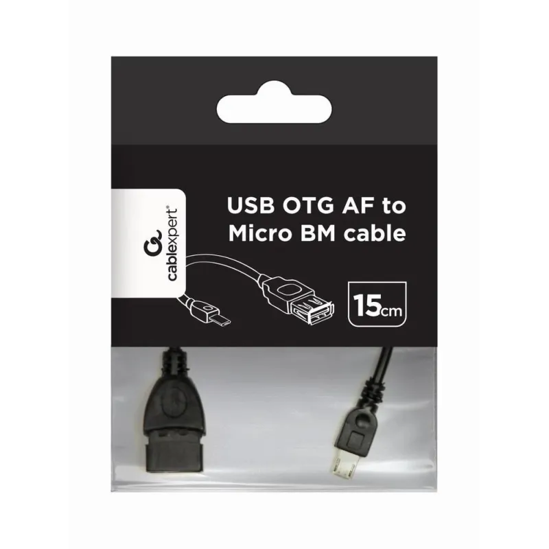 Cable usb otg af to micro usb-a-otg-afbm-03 gembird
