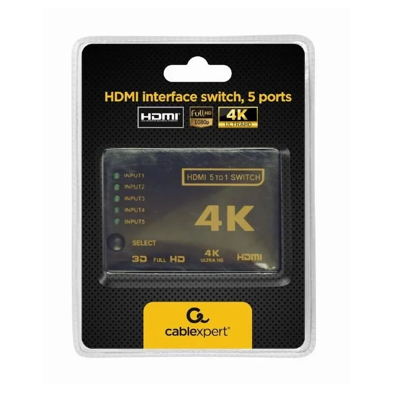 I-o switch hdmi 5p-dsw-hdmi-53 gembird