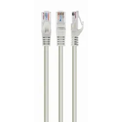 Patch cable cat6 utp 0.5m-grey pp6u-0.5m gembird