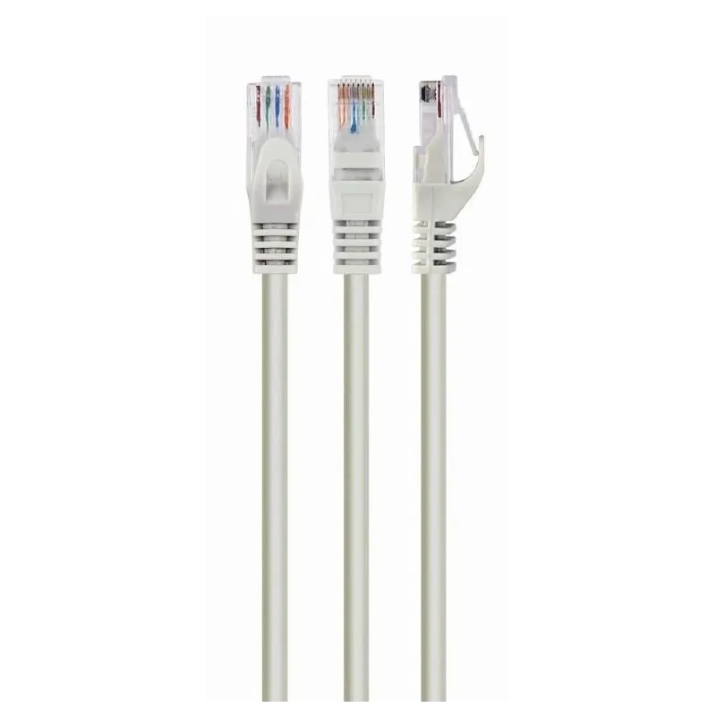Patch cable cat6 utp 0.5m-grey pp6u-0.5m gembird