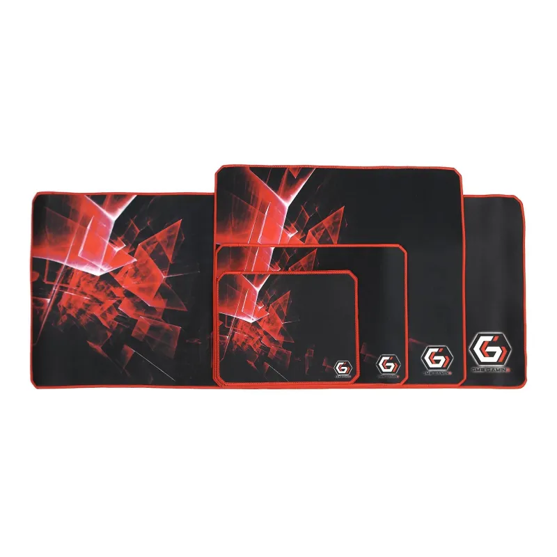 Gembird - MP-GAMEPRO-S Gaming mouse pad PRO, small - natural rubber foam + fabric - Gaming mouse pad - 200x250x3 mm - Black