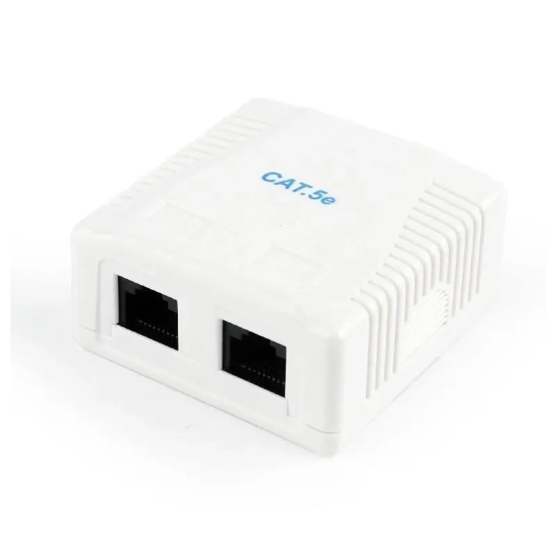 Cable acc mount box 2xcat5e-ncac-2u5e-01 gembird