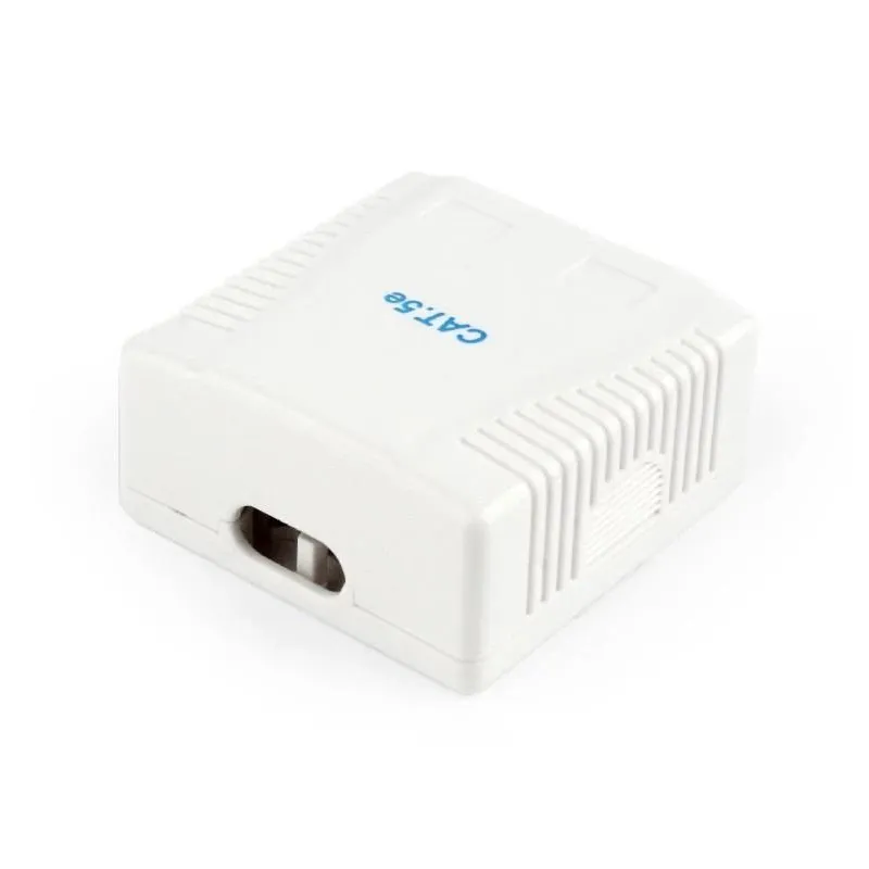 Cable acc mount box 2xcat5e-ncac-2u5e-01 gembird