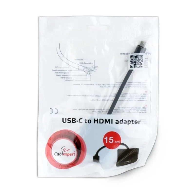 I-o adapter usb-c to hdmi-a-cm-hdmif-01 gembird