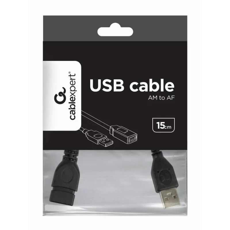 Cable usb2 extension am-af-ccp-usb2-amaf-0.15m gembird