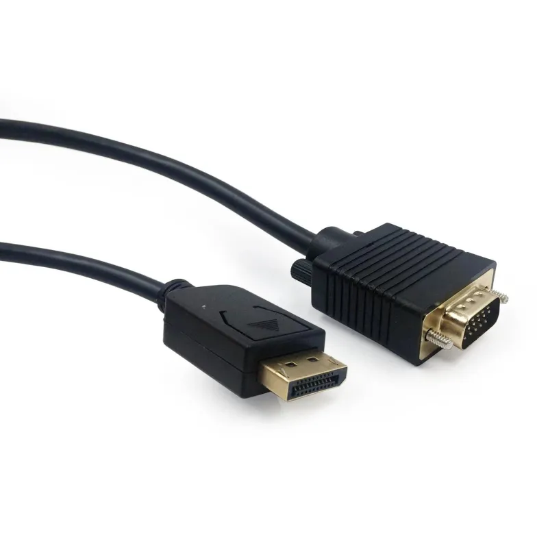 Cable display port to vga 1.8m-ccp-dpm-vgam-6 gembird