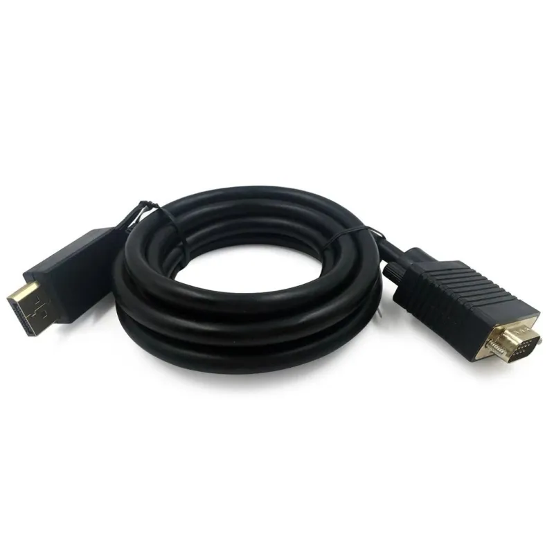 Cable display port to vga 1.8m-ccp-dpm-vgam-6 gembird