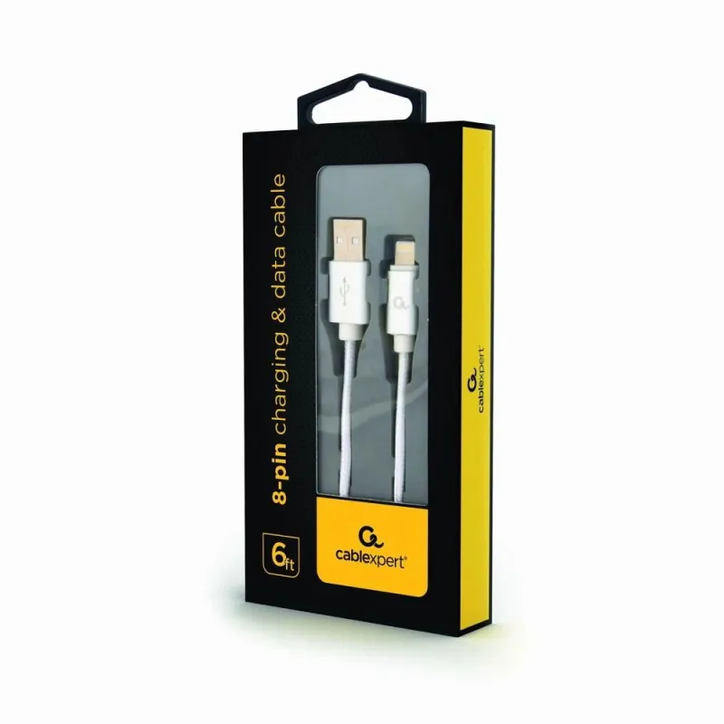 Cable lightning to usb2 1.8m-ccb-musb2b-amlm-6-s gembird