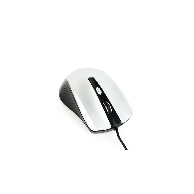 Mouse usb optical black-silver-mus-4b-01-bs gembird