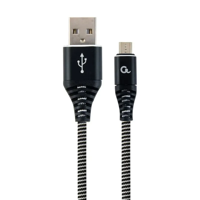 Cable usb2 to micro-usb 1m-cc-usb2b-ammbm-1m-bw gembird