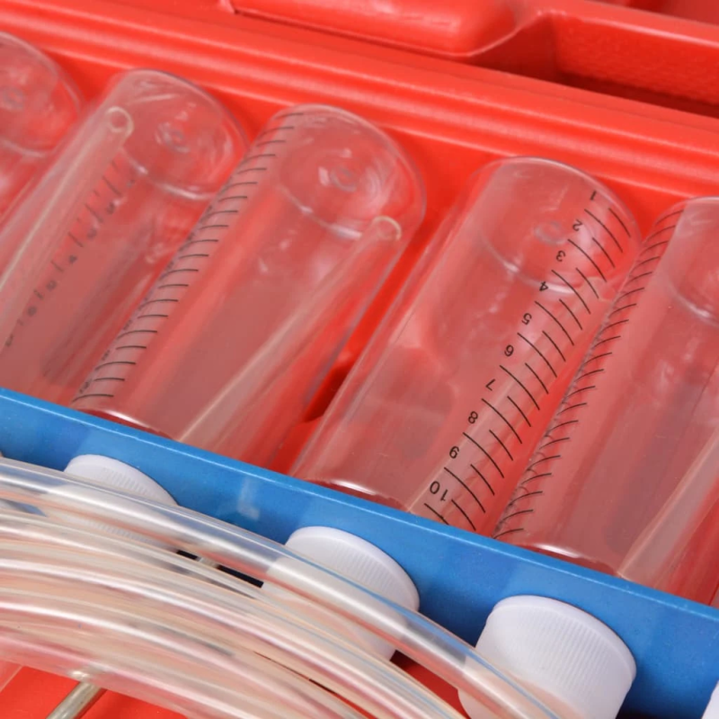 vidaXL dīzeļdegvielas plūsmas mērītājs un adapteru komplekts