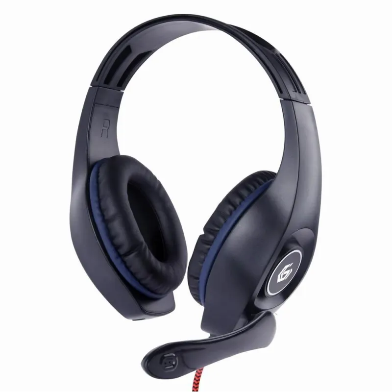 Headset gaming-blue-black ghs-05-b gembird