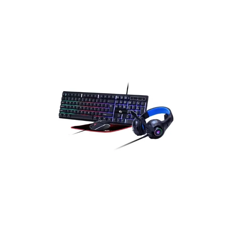 Keyboard usb gaming kit eng-ghost ggs-umgl4-02 gembird