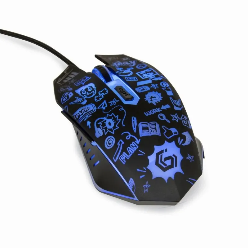 Mouse usb optical black-mus-6b-grafix-01 gembird