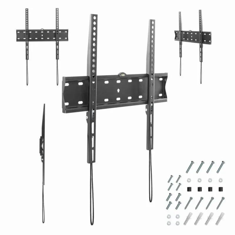 Gembird - Wall mount - WM-55F-02 - Fixed - 32-55  - Maximum weight ,capacity, 40 kg - Black