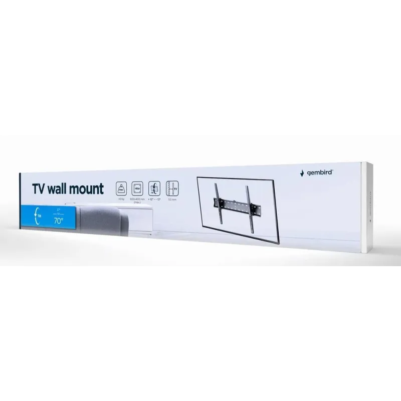 Tv set acc wall mount 37-70-wm-70t-02 gembird