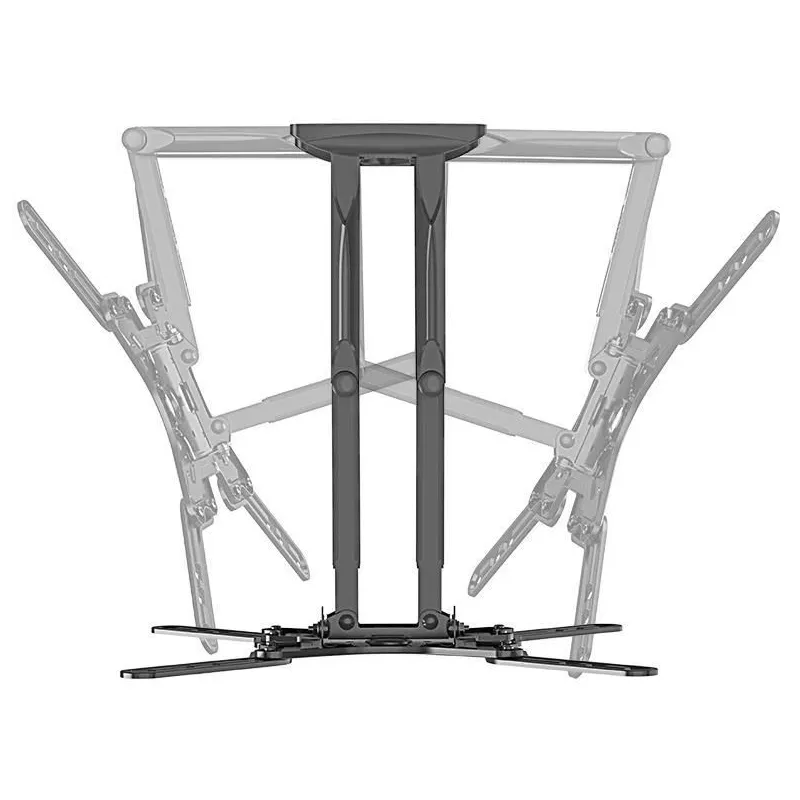 Gembird - Wall mount - WM-60ST-01 - Tilt, swivel, rotate - 32-60  - Maximum weight ,capacity, 36.4 kg - Black